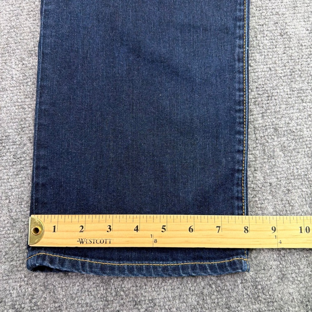 Armani Jeans Mens 38 (Fits 37x28.5) Blue J31 Regular Straight Leg Eagle - Picture 11 of 16